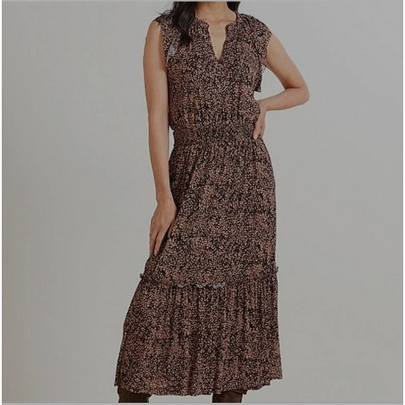 Roan and Ryan Peasant/Hobo  Emberly Dress size Medium #1140 - Picture 1 of 10